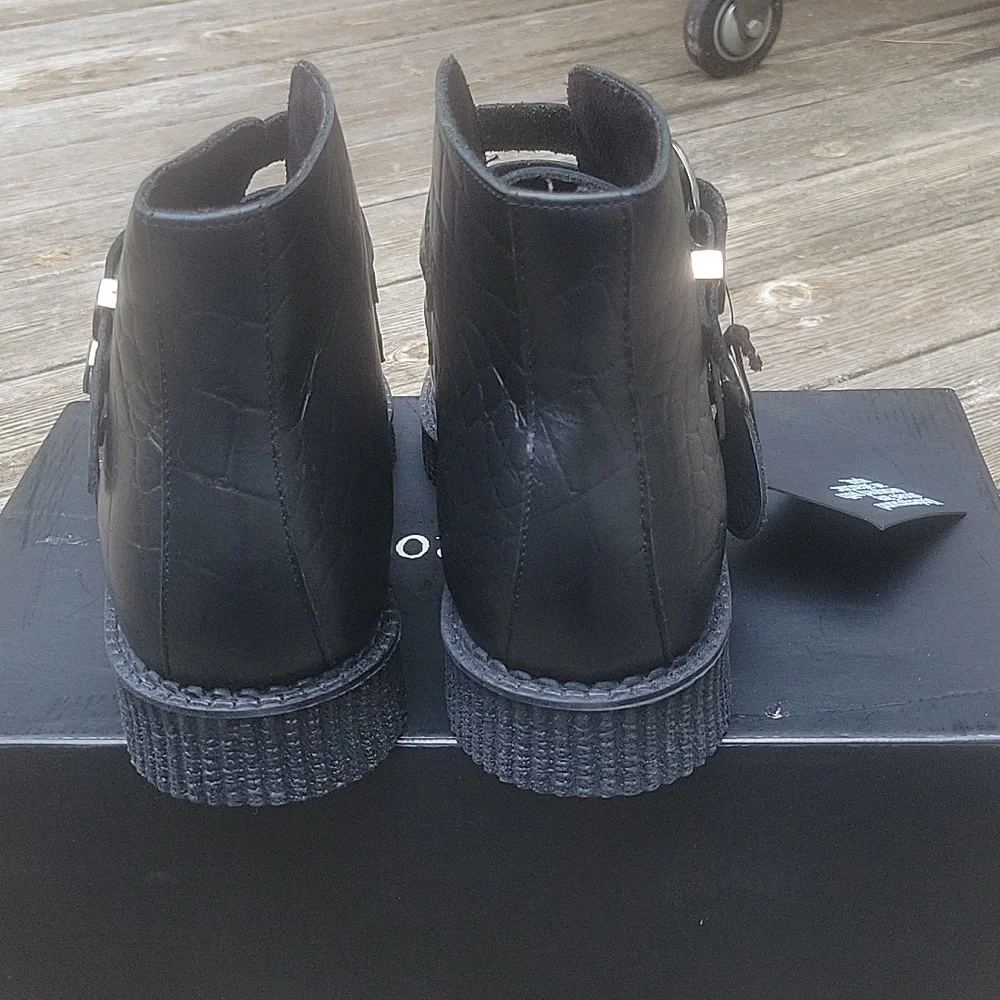 Underground Original Bowie Creeper Single Sole Leather Boot